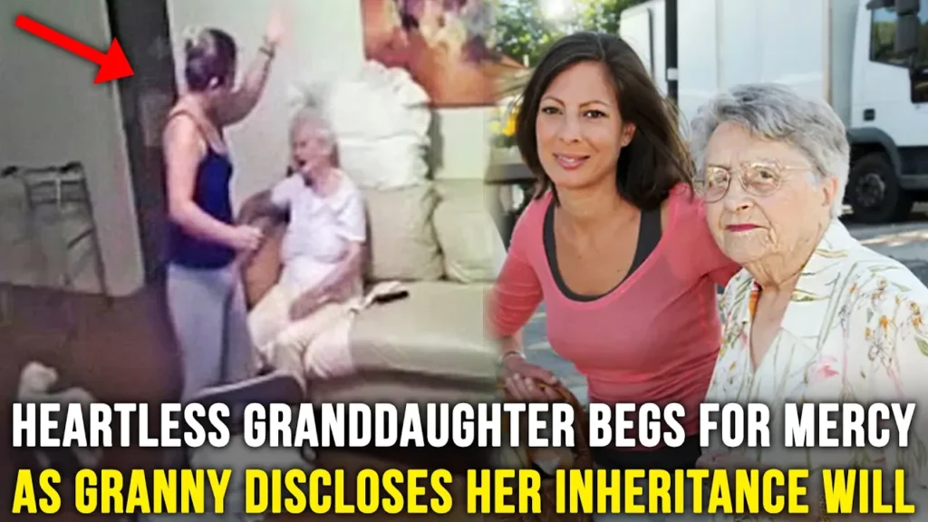 Granddaughter mistreats granny but apologizes after learning how much she could inherit...